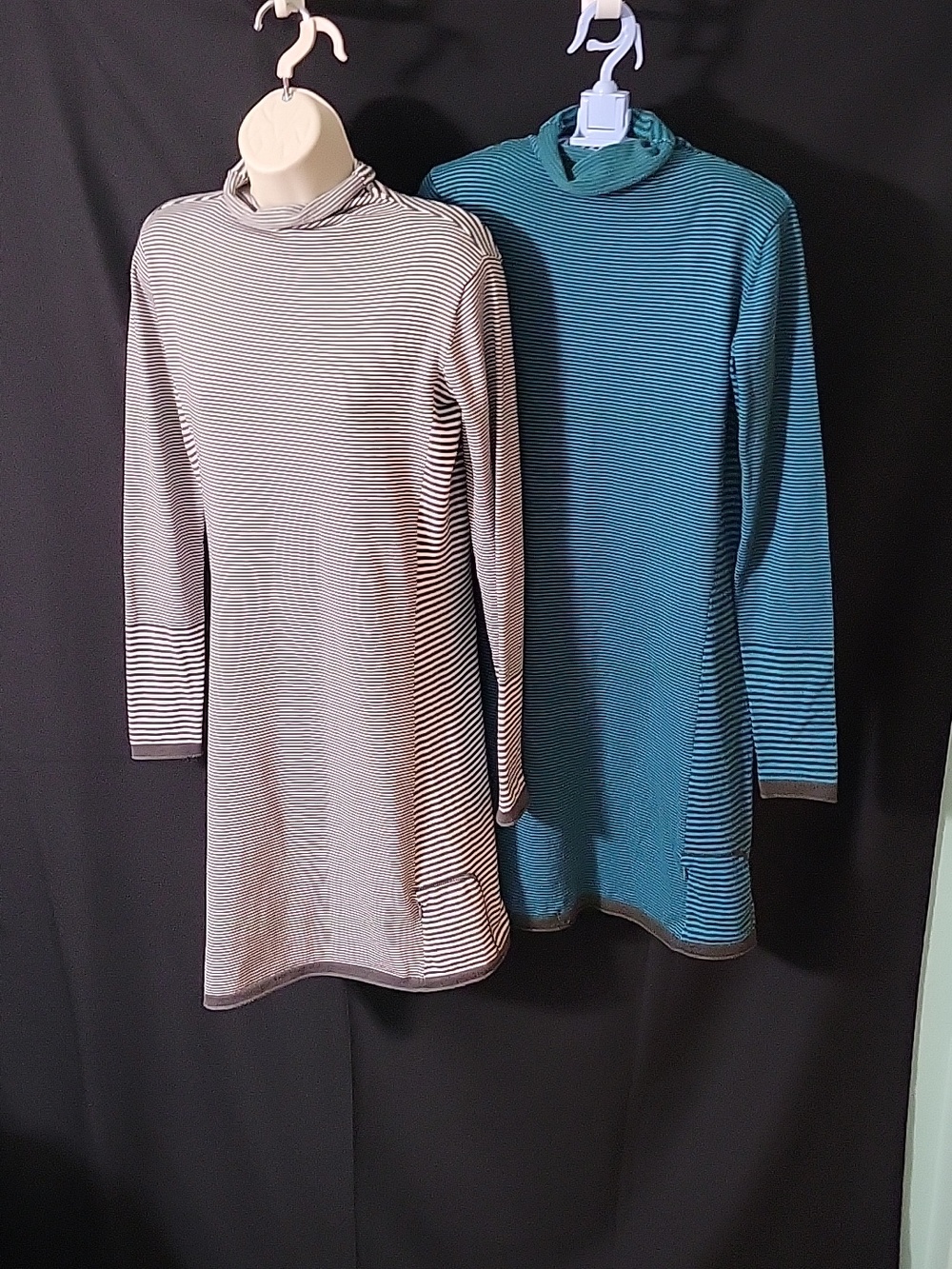 Two Title Nine Waybetta Long Sleeve Dresses, Size S